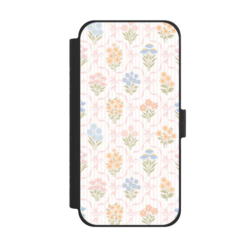 Apple iPhone 15 Pro Max NIVOflip Vintage Frühlingsblumenstrauß im Cottagecore Stil