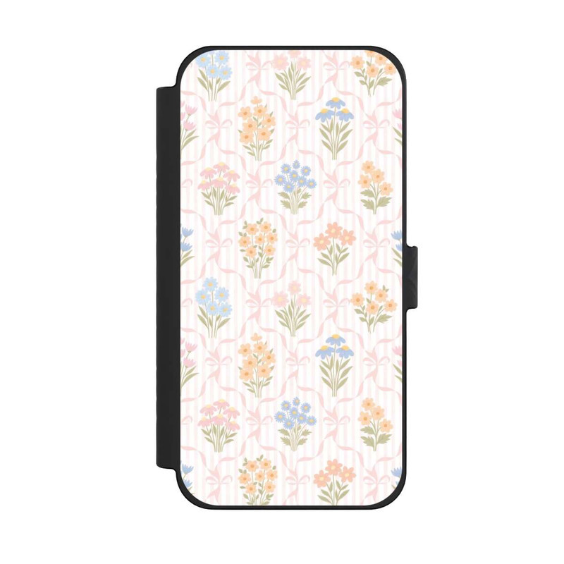 iPhone 15 Pro Max NIVOflip Vintage Frühlingsblumenstrauß im Cottagecore Stil