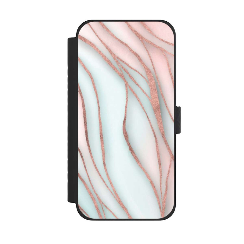iPhone 15 Pro Max NIVOflip Soft Waves Gold Rose Gold