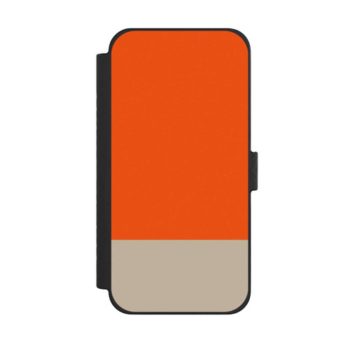 Apple iPhone 15 Pro Max NIVOflip Orange Beige Farbkombi