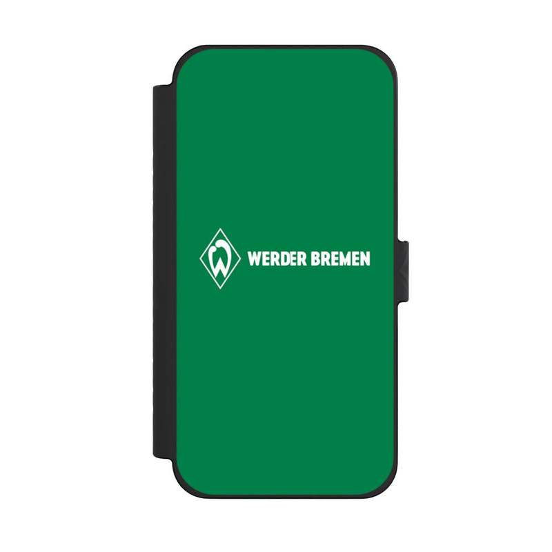 iPhone 15 Pro Max NIVOflip Werder Bremen Schriftzug Raute Grün