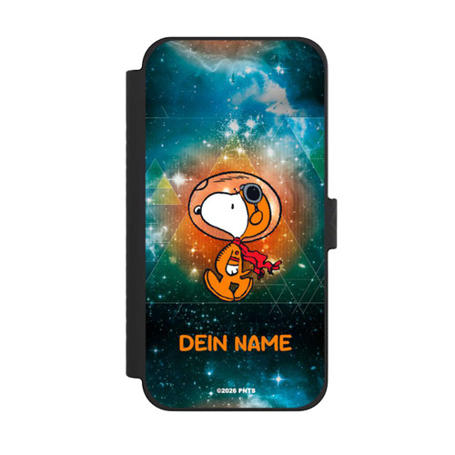 Apple iPhone 15 Pro Max NIVOflip Snoopy Weltraumreisender Personalisierbar