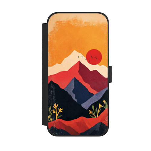 Apple iPhone 15 Pro Max NIVOflip Les Alpes En Rouge