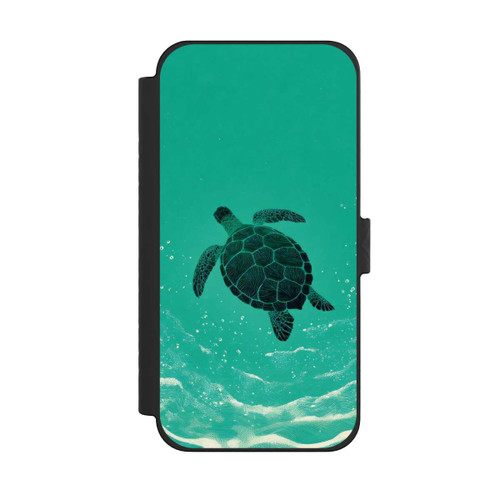Apple iPhone 15 Pro Max NIVOflip Turtle in the Ocean with AI