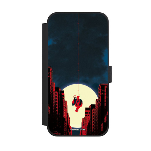 Apple iPhone 15 Pro Max NIVOflip Spider-Man Marvel between Skyscrapers