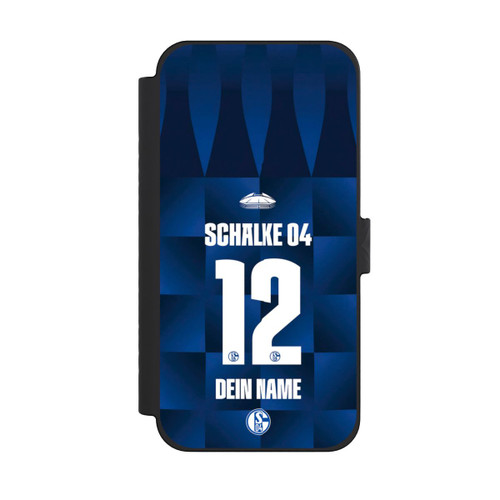 Apple iPhone 15 Pro Max NIVOflip Schalke 04 Trikot Personalisierbar 26-27