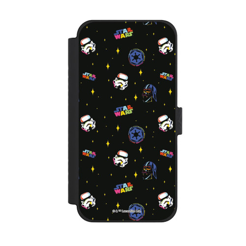 Apple iPhone 15 Pro Max NIVOflip Motif Star Wars coloré