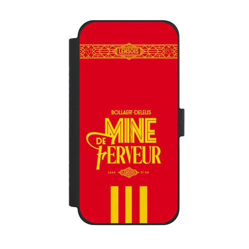 Apple iPhone 15 Pro Max NIVOflip RC Lens Mine de Ferveur rouge