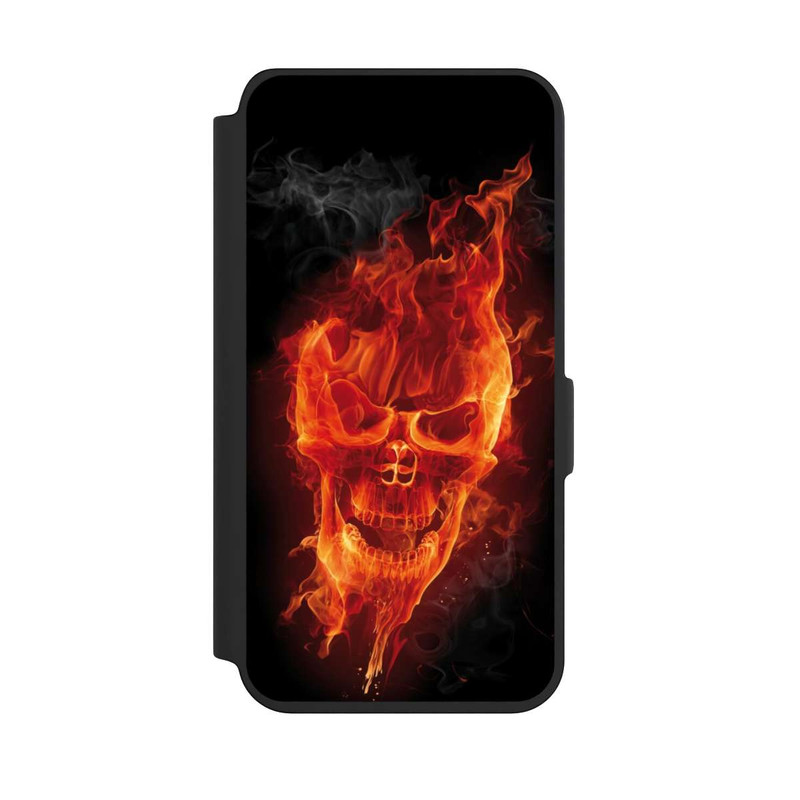 Galaxy S24 NIVOflip Crâne en Feu