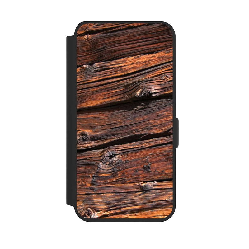 Galaxy S24 NIVOflip Verwitterte Holzplanken