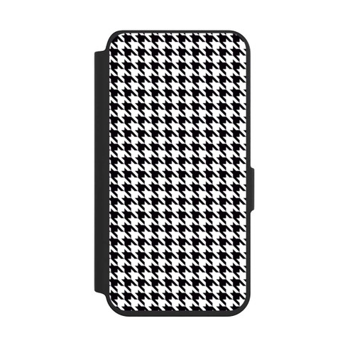 Samsung Galaxy S24 NIVOflip Hahnentritt schwarz-weiß