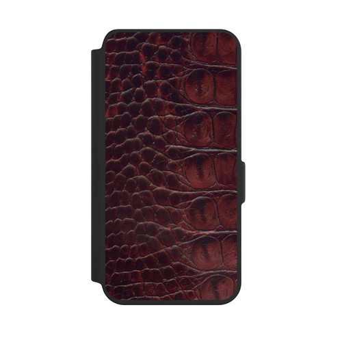 Samsung Galaxy S24 NIVOflip Cuir de Crocodile