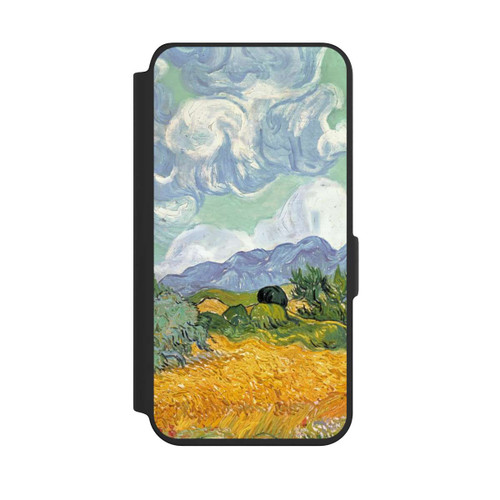 Samsung Galaxy S24 NIVOflip Weizenfeld mit Zypressen