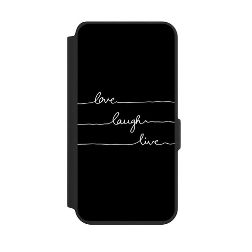 Samsung Galaxy S24 NIVOflip Love Laugh Live white/black