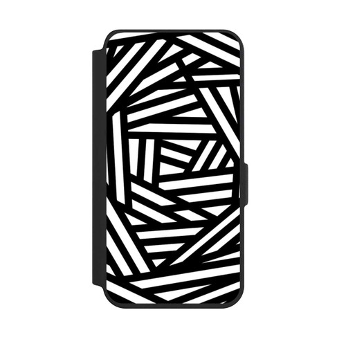 Samsung Galaxy S24 NIVOflip Einfach schwarz und weiß1