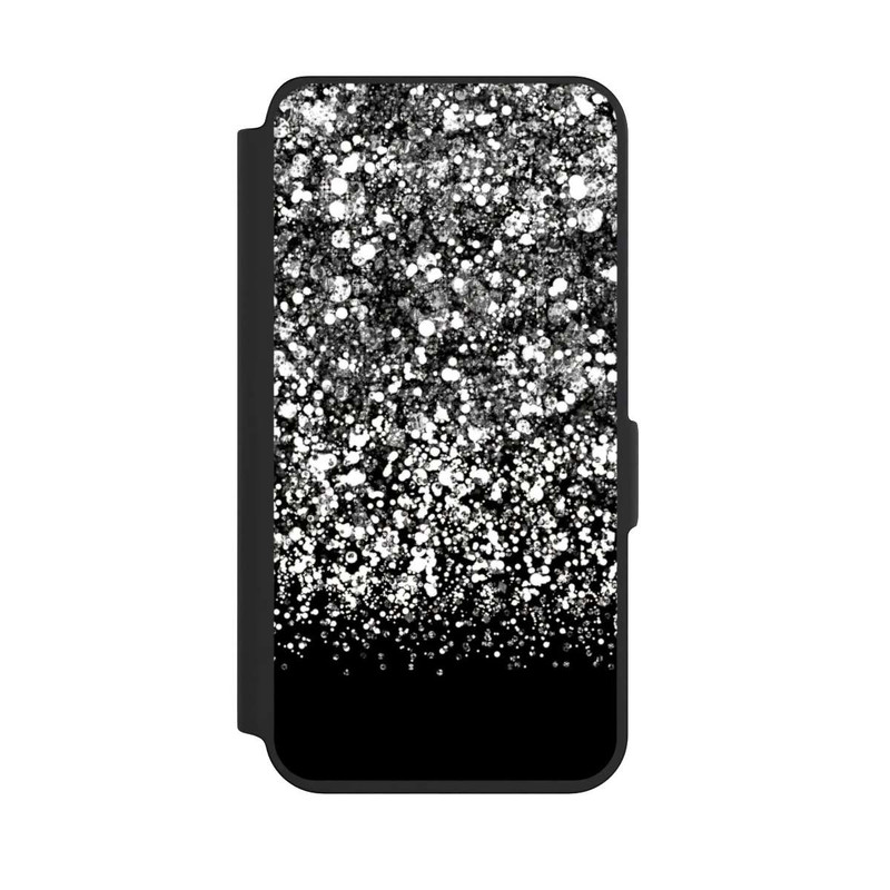 Galaxy S24 NIVOflip Schneefall Glitzerlook