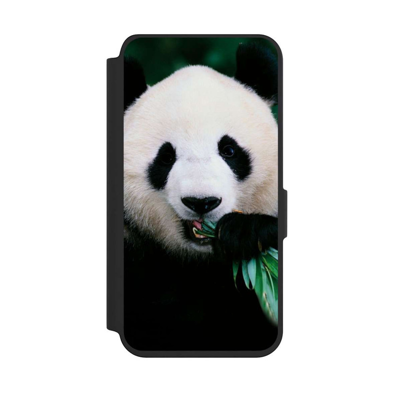 Galaxy S24 NIVOflip Panda mit Bambus