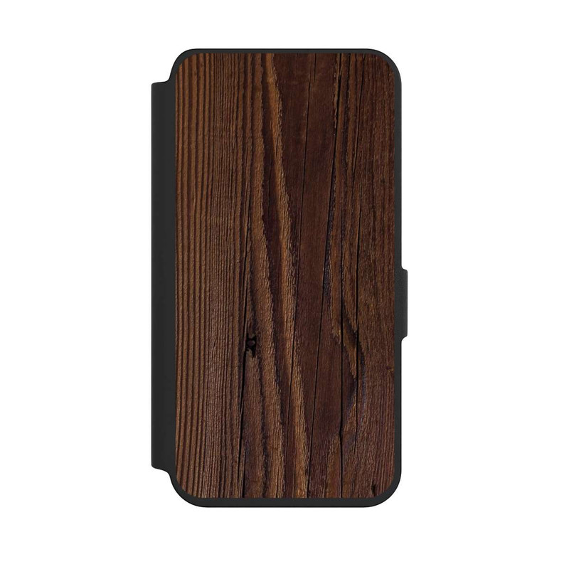 Galaxy S24 NIVOflip Look Grain du Bois