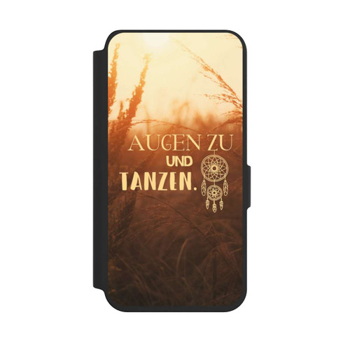 Samsung Galaxy S24 NIVOflip Augen Zu und Tanzen