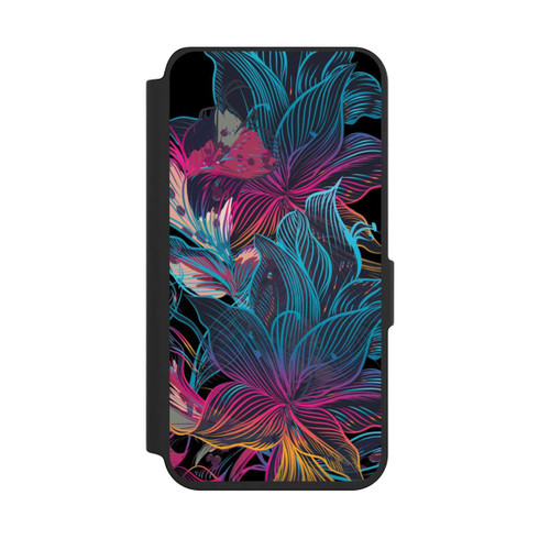 Samsung Galaxy S24 NIVOflip Neon Flower Power