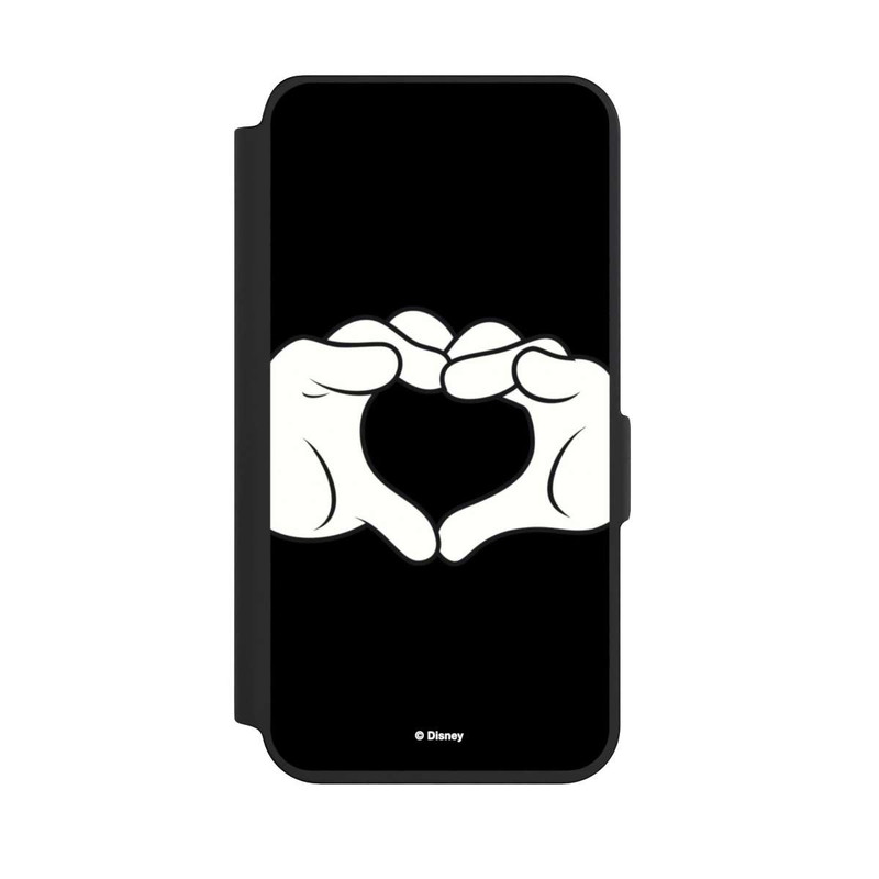 Galaxy S24 NIVOflip Cœur Mains Mickey et Minnie