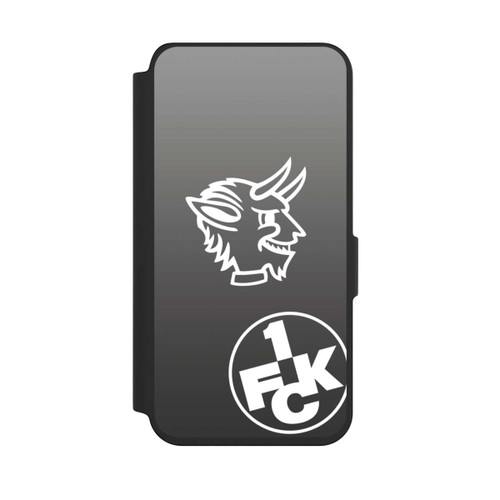 Samsung Galaxy S24 NIVOflip Teufelskopf 1.FCK auf Schwarz