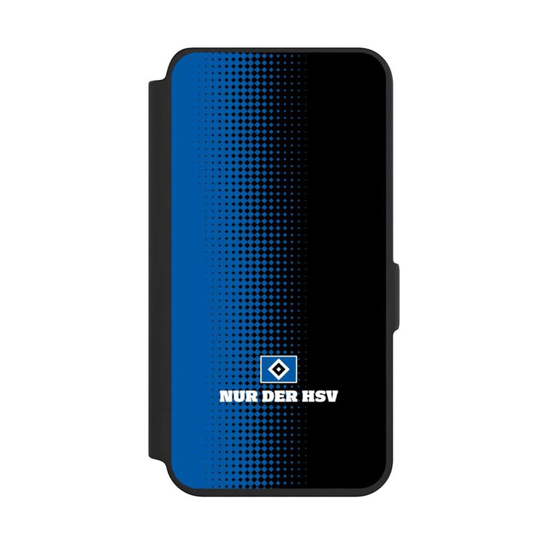 Galaxy S24 NIVOflip Nur der HSV - Rautenraster Schwarz