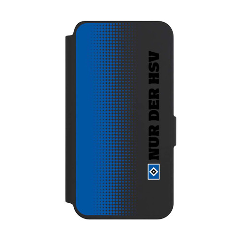 Samsung Galaxy S24 NIVOflip Nur der HSV - Rautenraster Blau - ohne Hintergrund