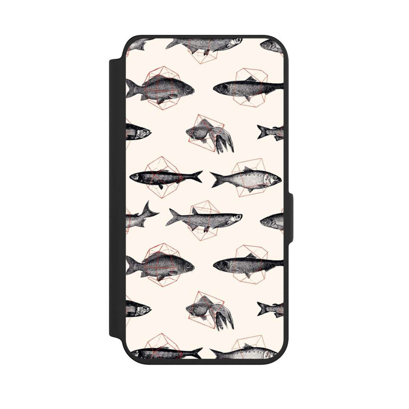 Galaxy S24 NIVOflip Fische in Geometrie