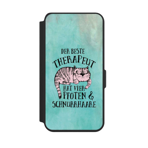 Samsung Galaxy S24 NIVOflip Katze Therapeut