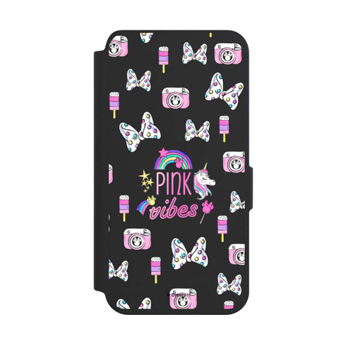 Samsung Galaxy S24 NIVOflip Pink Vibes Transparent