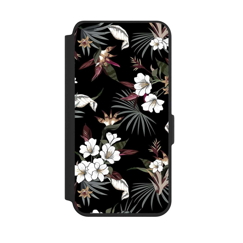 Galaxy S24 NIVOflip Flowers Black