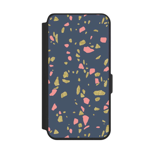 Samsung Galaxy S24 NIVOflip Terazzo Gold-Optik