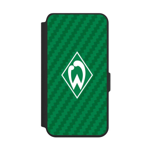 Samsung Galaxy S24 NIVOflip Carbonlook - Werder Bremen