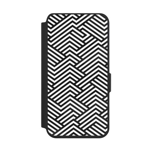 Samsung Galaxy S24 NIVOflip Black and White ZigZag