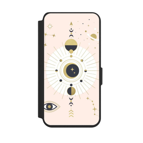 Samsung Galaxy S24 NIVOflip Abstract Rose Gold Look