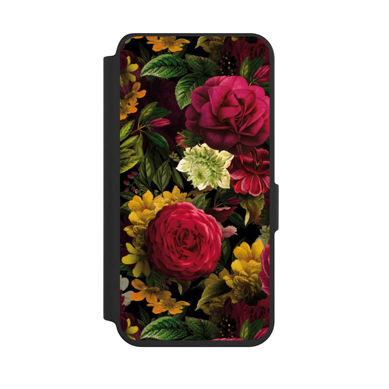 Galaxy S24 NIVOflip Farbenfrohe Blumen