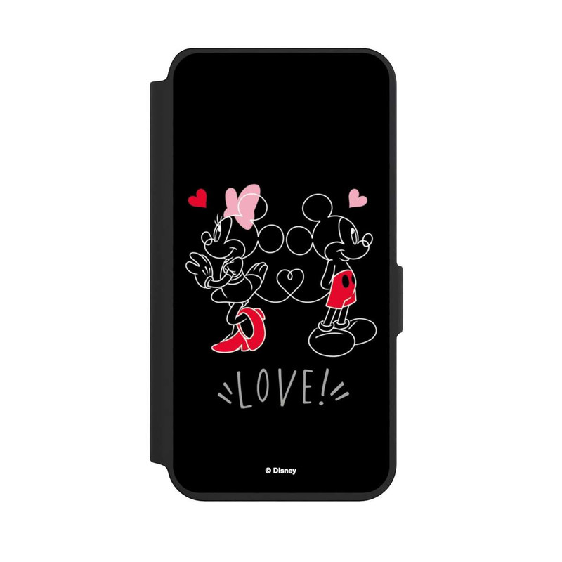 Galaxy S24 NIVOflip Souris amoureuse noire