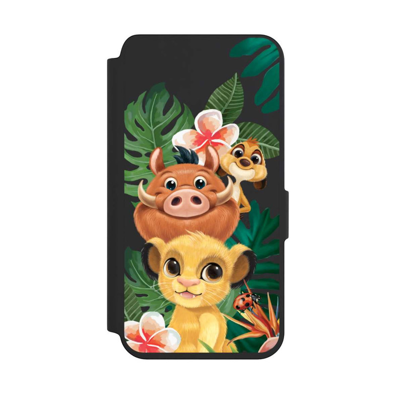 Galaxy S24 NIVOflip Simba, Timon, Pumba Transparent