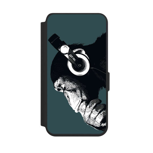 Samsung Galaxy S24 NIVOflip Denkender Affe Blau