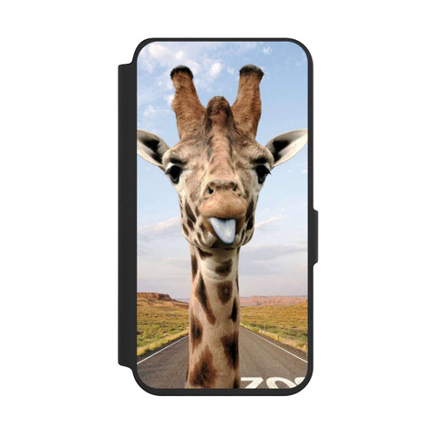 Samsung Galaxy S24 NIVOflip Giraffe auf der Straße