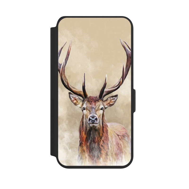 Galaxy S24 NIVOflip Gezeichneter Hirsch