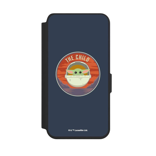 Samsung Galaxy S24 NIVOflip Star Wars The Child badge blue