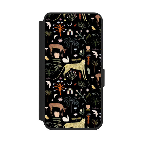 Samsung Galaxy S24 NIVOflip Wild garden letters by Léa Le Pivert