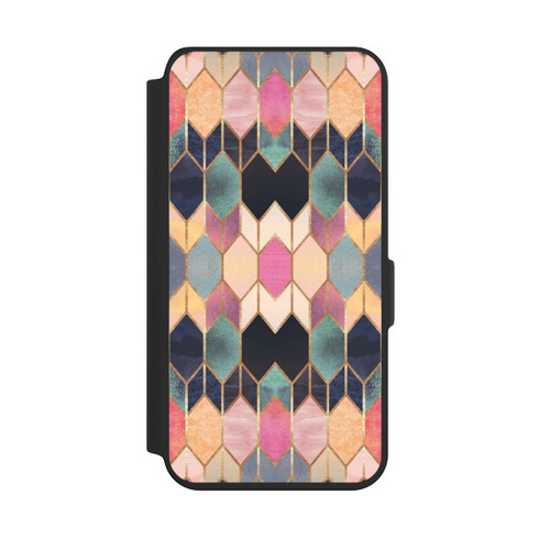 Samsung Galaxy S24 NIVOflip Bunte Glasscheibe