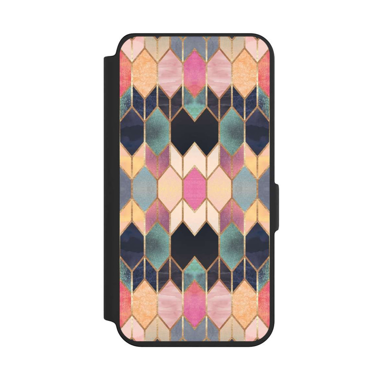 Galaxy S24 NIVOflip Bunte Glasscheibe