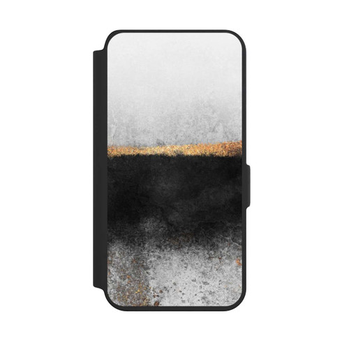 Samsung Galaxy S24 NIVOflip Ruß und Golddruck