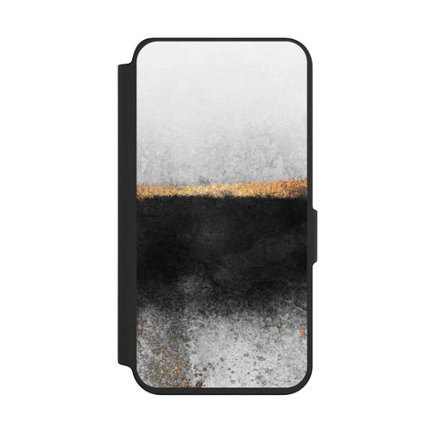 Samsung Galaxy S24 NIVOflip Ruß und Golddruck