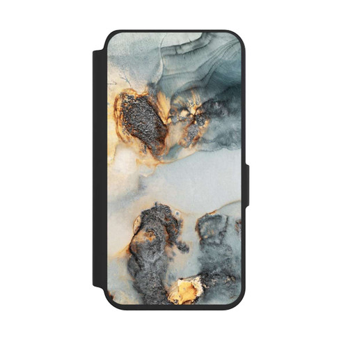 Samsung Galaxy S24 NIVOflip Flutwellen Golddruck