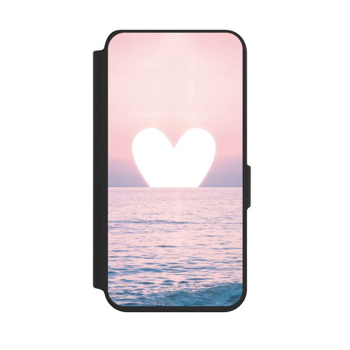 Samsung Galaxy S24 NIVOflip Herz-Sonnenuntergang